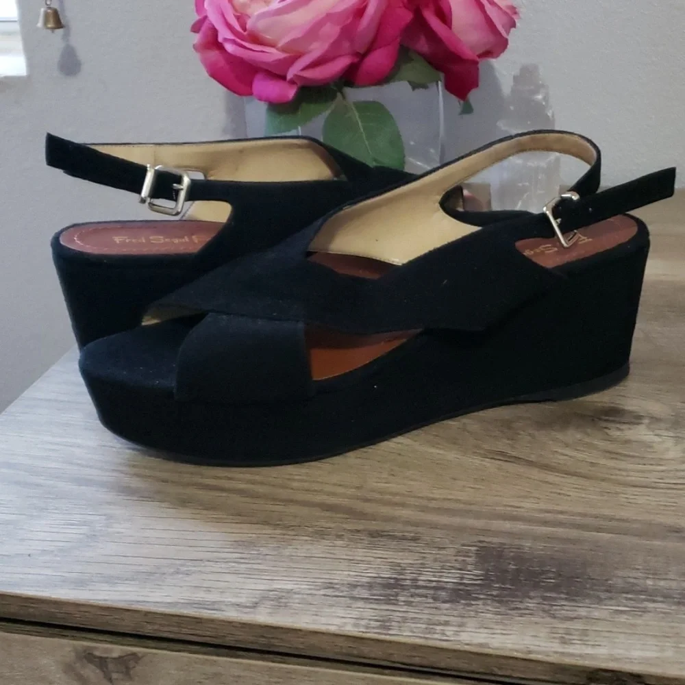 Fred Segal Feet platform sandal Y2k Style - Picture 1 of 5